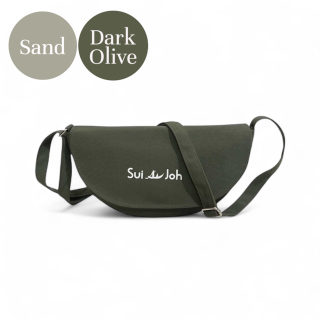 ハーフムーンショルダーバッグ(Sサイズ) | SuiJoh ハーフムーンショルダーバッグ(Sサイズ) | SuiJoh