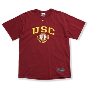 USC Trojans Basketball Printed T-Shirt. NIKE