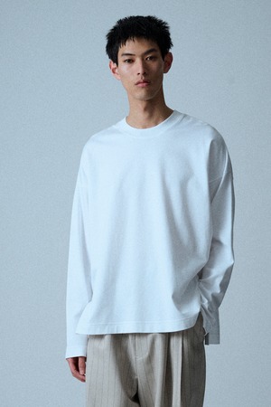 Long Sleeve Box T / コットンモクロディ / M734-T51-008
