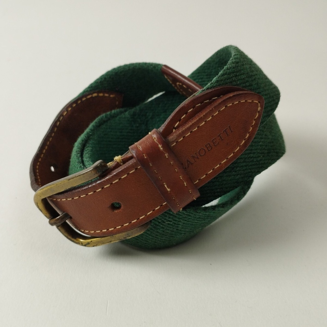 ZANOBETTI　キャンバスベルト