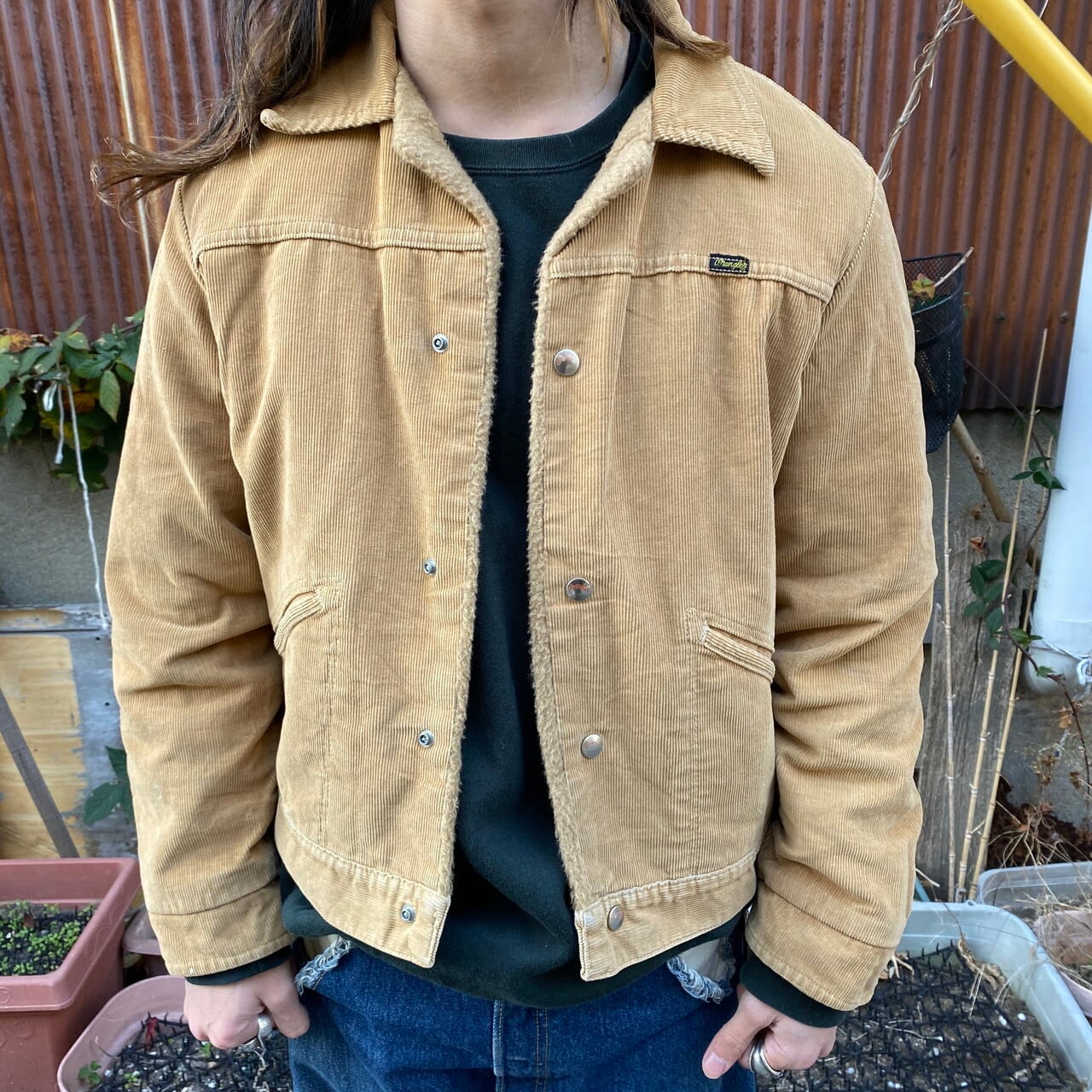 70年代 ビンテージ Wrangler ラングラー コーデュロイボアジャケット