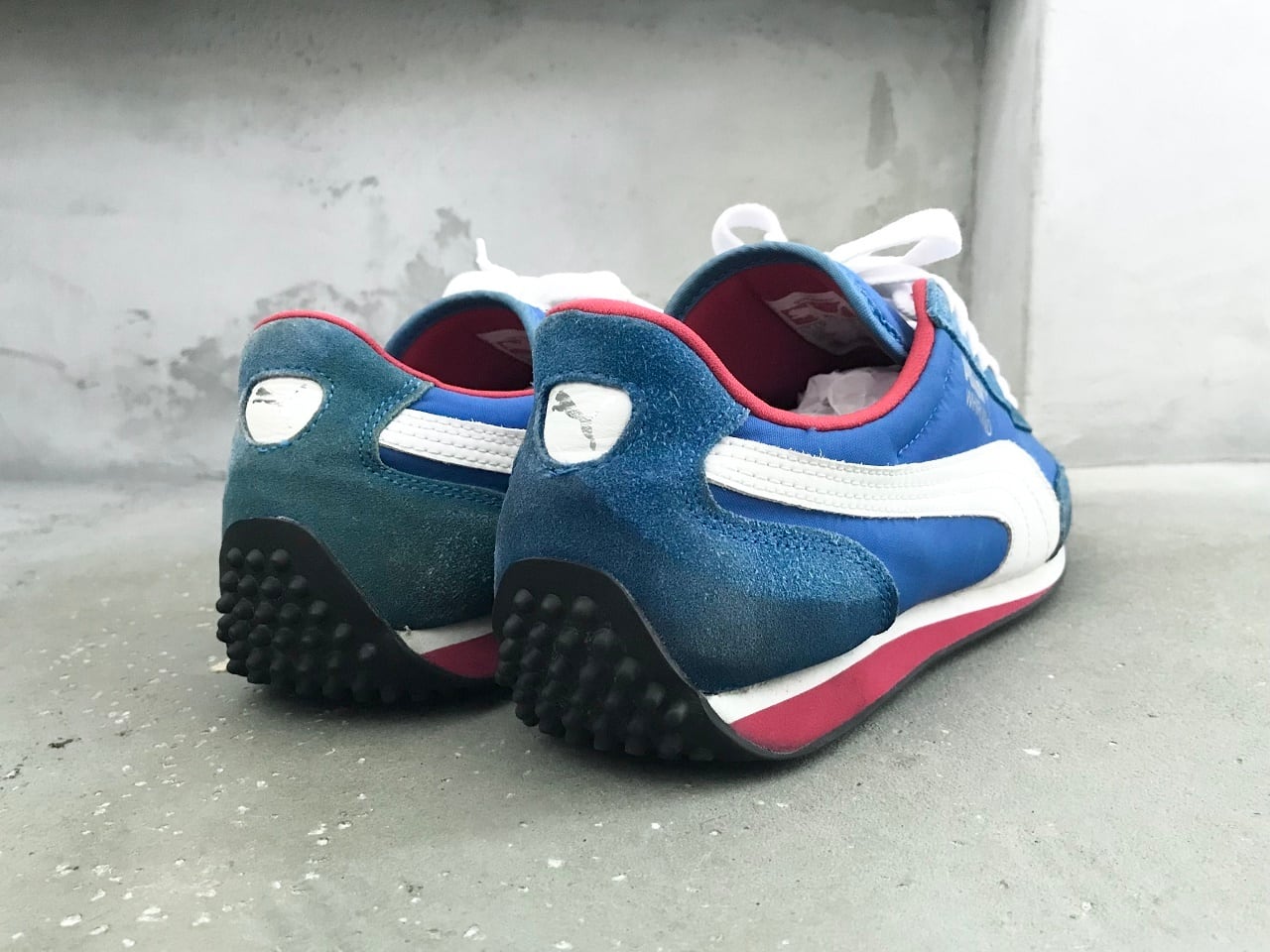 ★リバーシブル巾着★粋な麻の葉に鹿の子柄とボーダー柄★浴衣や着物に★新品未使用 巾着 麻の葉の通販