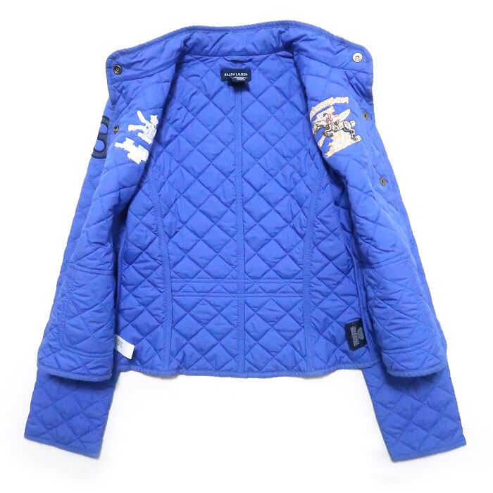 古着 ポロラルフローレン キルティング ジャケット サイズ表記