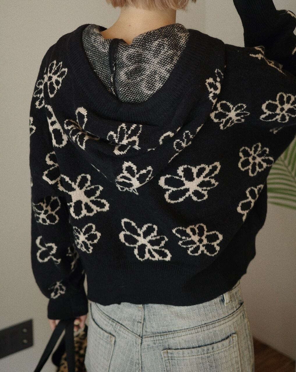 フラワーパーカーブラック | osrsofficial