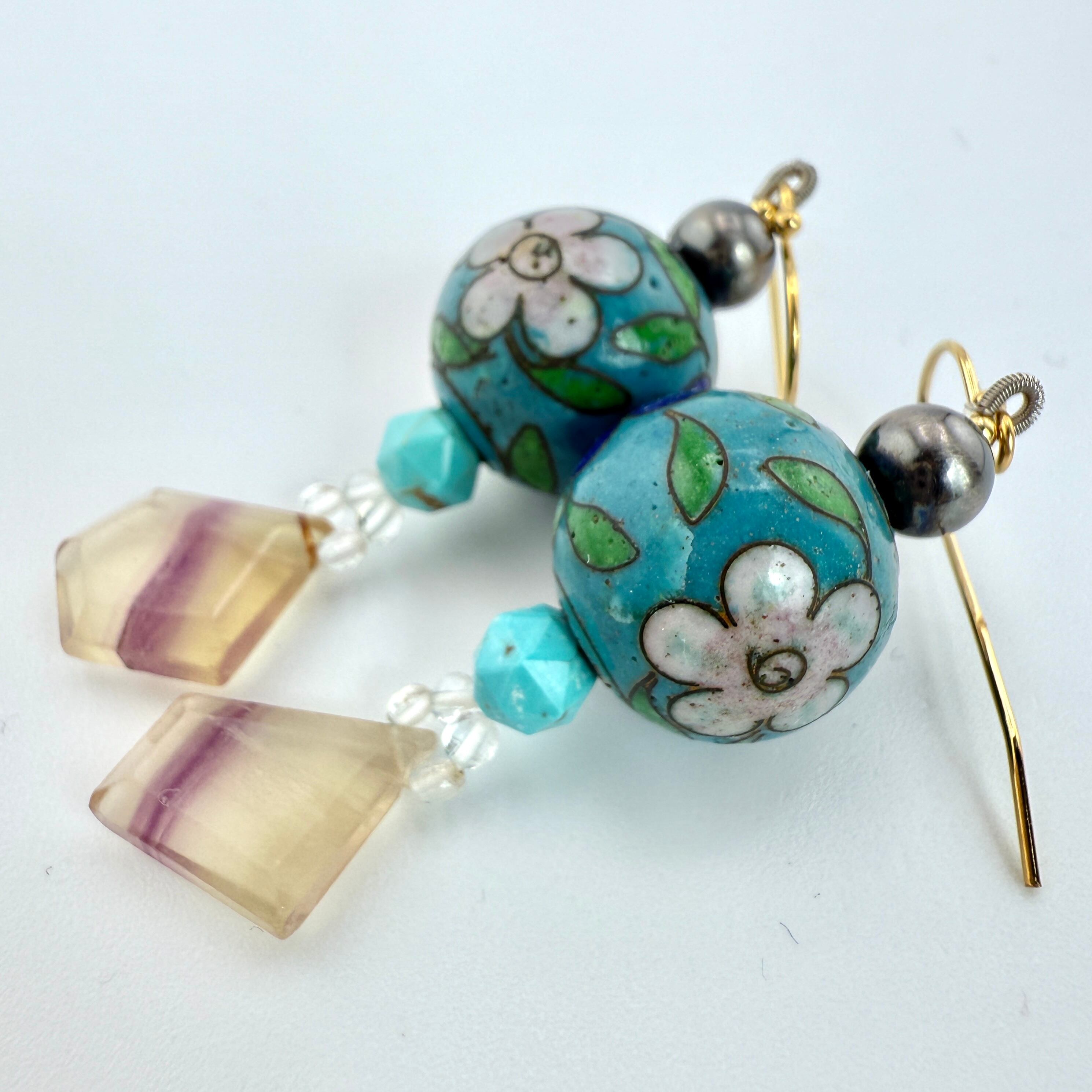 エチオピアンクロスとハンドメイド・アンティークシルバーのネックレス