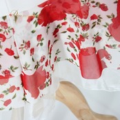 社交ダンス 衣装 スタンダード スカート レッスンウェア レディース オールシーズン 赤 白 レッド系 ホワイト系 グリーン系 花柄 透け感 花柄スカート フレアスカート レッスンスカート ダンスウェア フェミニン コスチューム ポリエステル素材 春夏秋冬 シーズンレス おしゃれ ストレッチ素材 お洒落 競技用 演出用 明るい色 自信を持てる スタイリッシュ