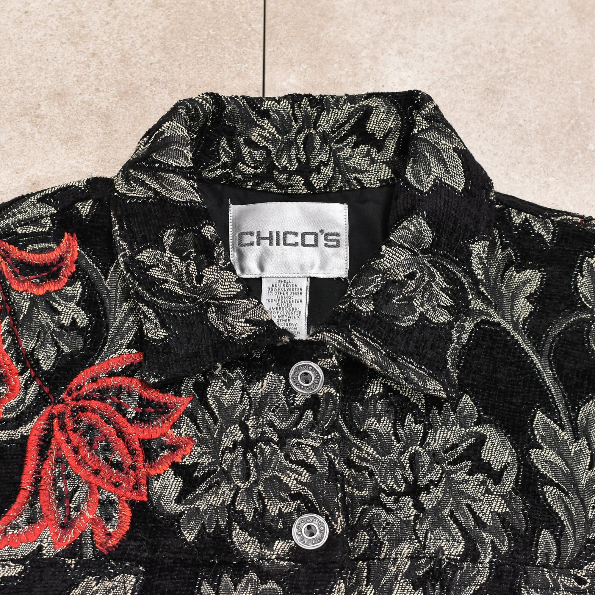90s〜 CHICO'S tapestry tracker jkt | 古着屋 grin days memory