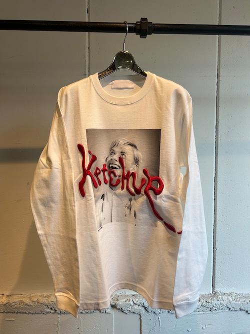 NEONSIGN mistake l/s t-shirts "ketchup boy"