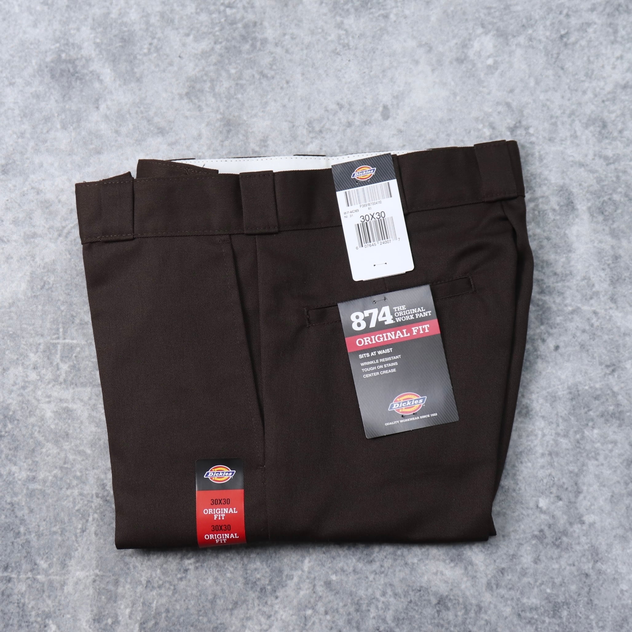 新品 DICKIES 874 ディッキーズ ワークパンツ ブラウン W31