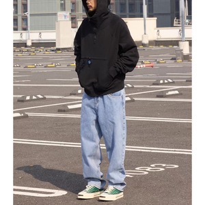 Half zip pullover hoodie 1251