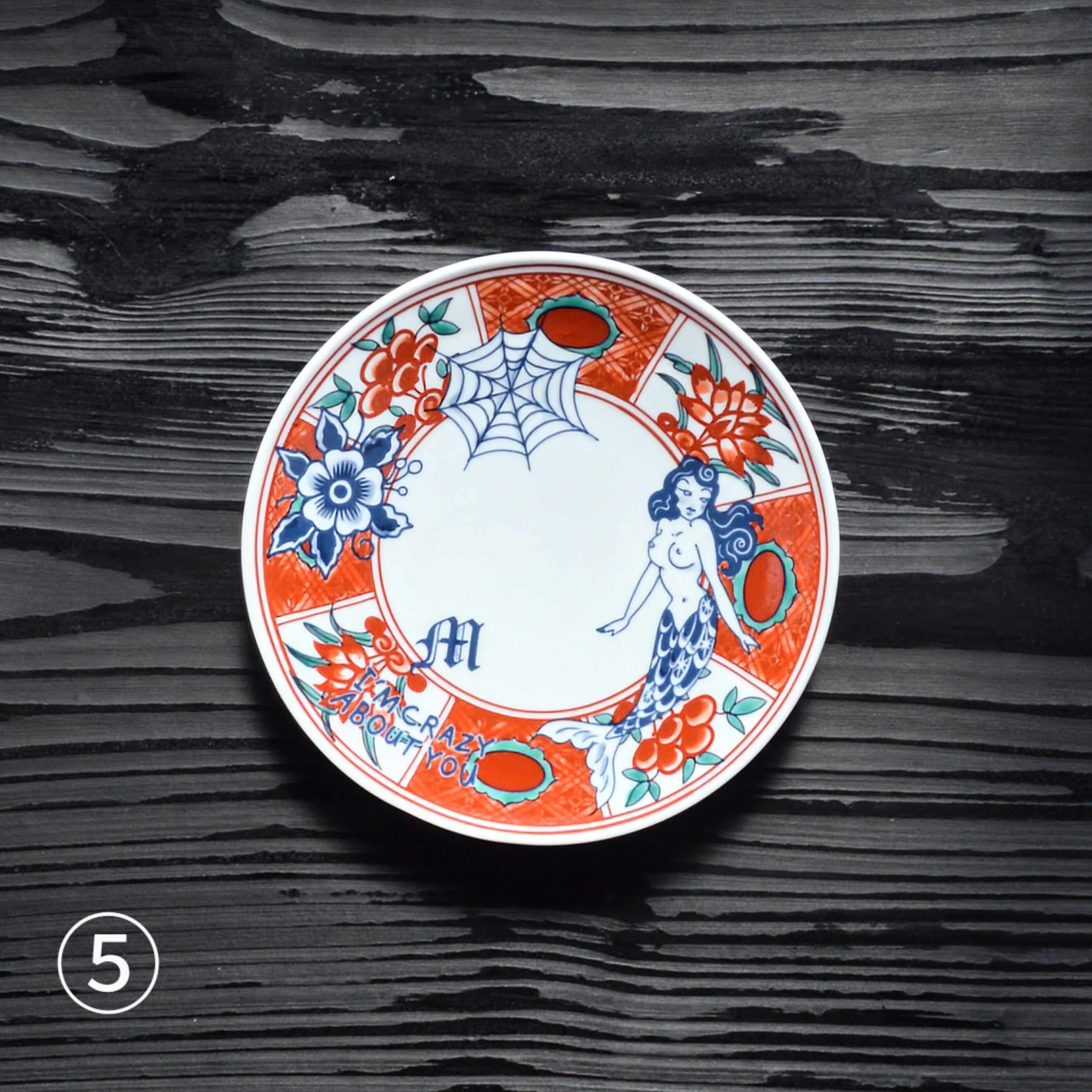 【NEW】MIZUKI KUTANI / TATTOO Plate 5寸⑤