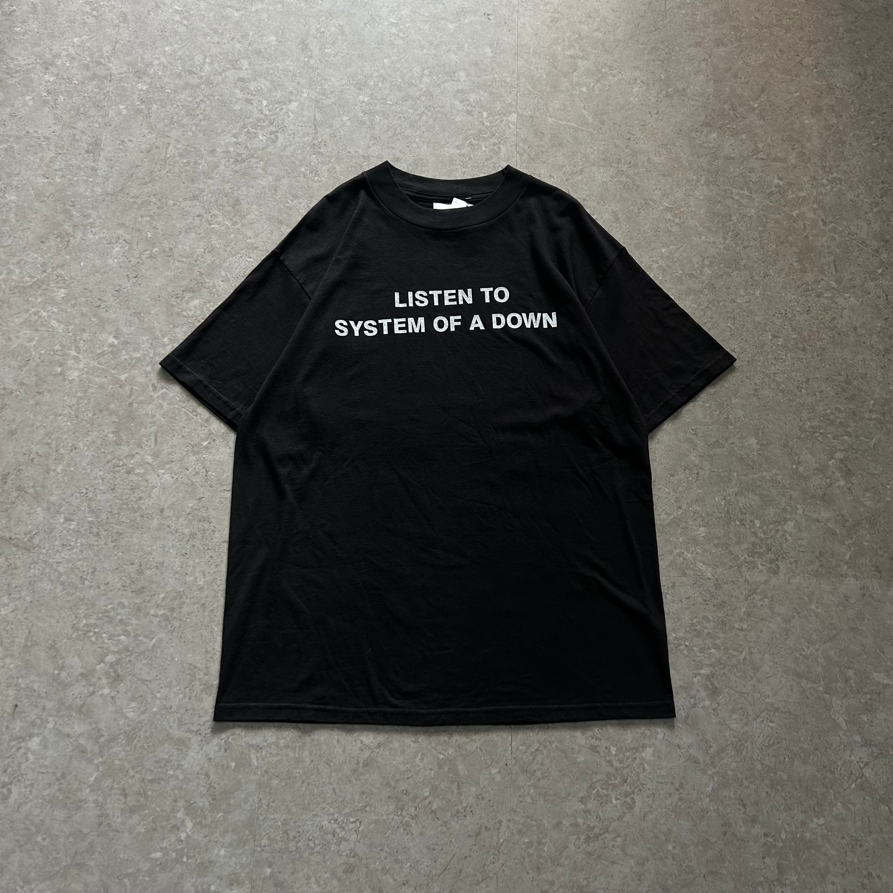 90s LISTEN TO SYSTEM OF A DOWN T-shirt【仙台店】