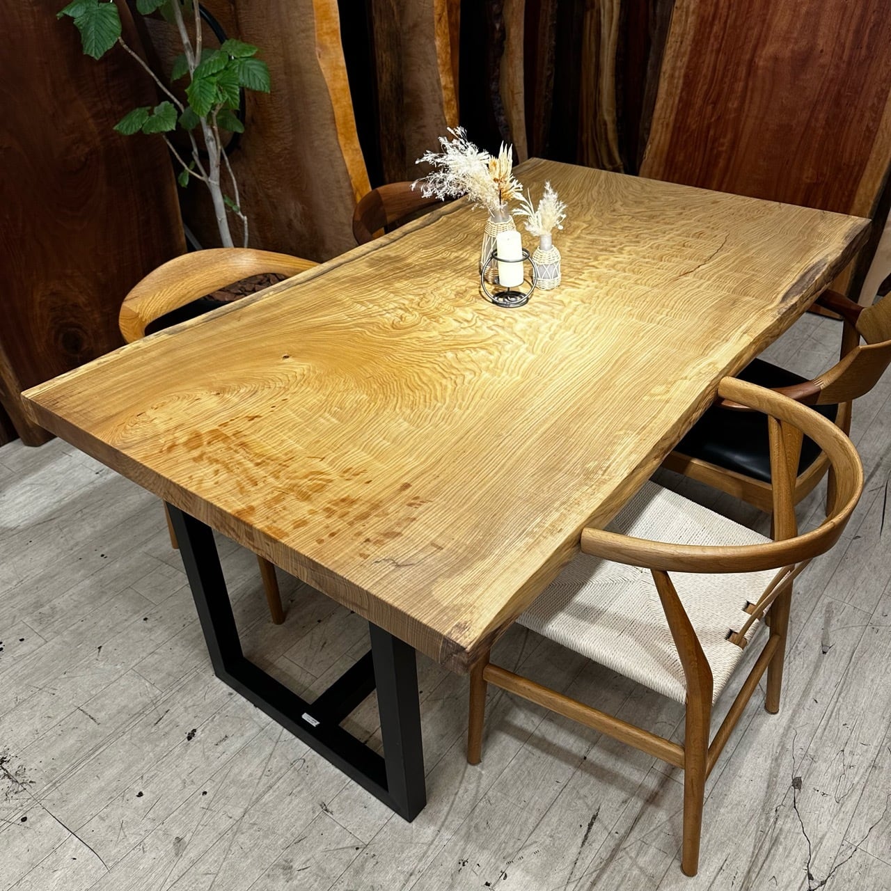 OUTLET・玉杢】セン_1700×1000-960-1000×58_新宿店_テーブル天板 OUTLET・玉杢】セン_1700×1000-960-1000×58_新宿店_テーブル天板