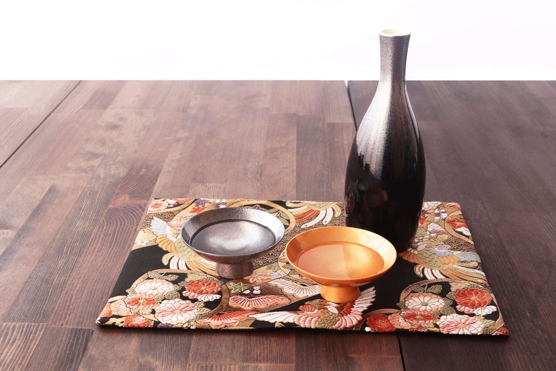 平盃 漆薄手磁器』 『Lacquered Egg Ceramic』 『平盃ペア』*陶胎漆器 平盃