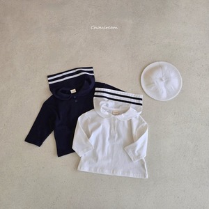 [choucream] sailor collar shirt / [슈크림] 세일러카라티