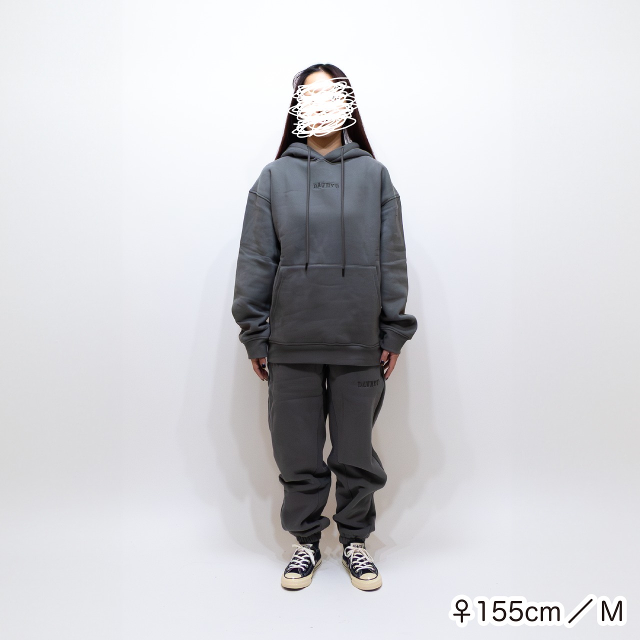 davryu bakudan HOODIE [リヨンブルー]