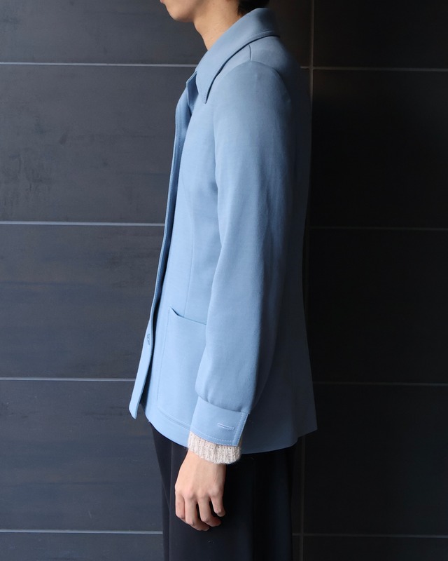 2-pocket colored shirt blouson