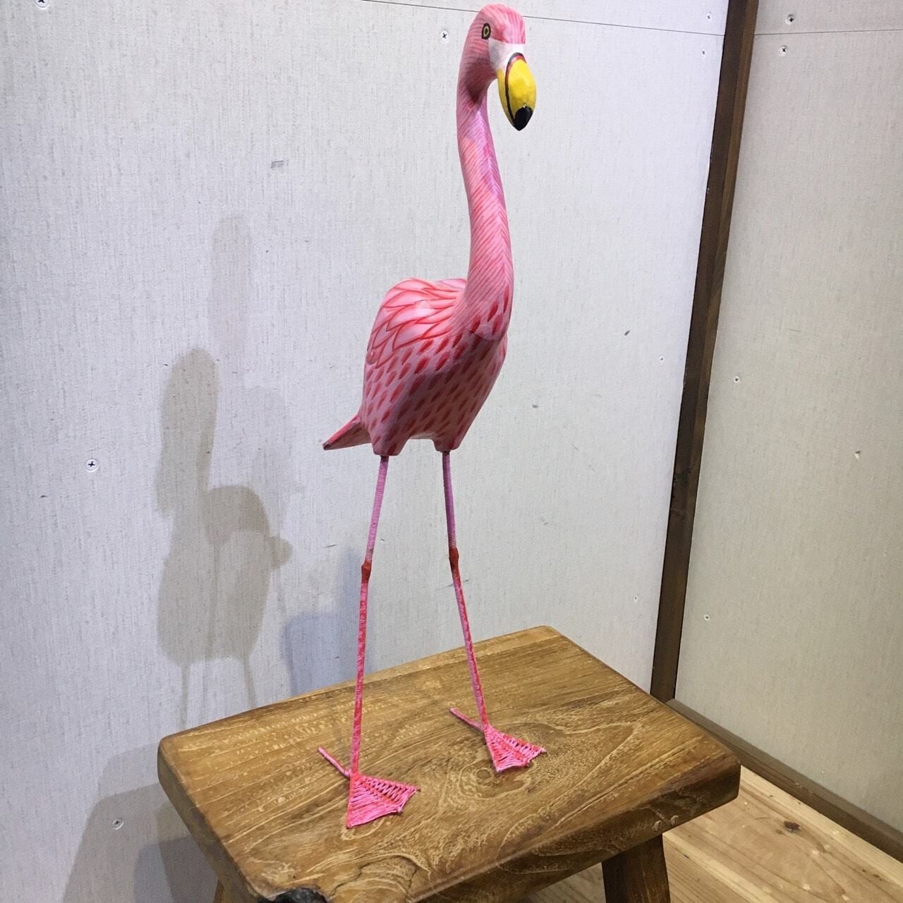 トリ　鳥　木彫　オブジェ　置物　インテリア　工芸品　美術品　A1135 トリ 鳥 木彫 オブジェ 置物 インテリア 工芸品 美術品 A1135