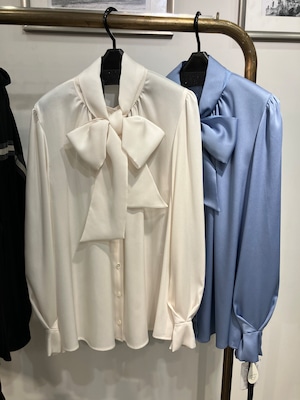 ROBE ジョーゼットリボンブラウス 531447