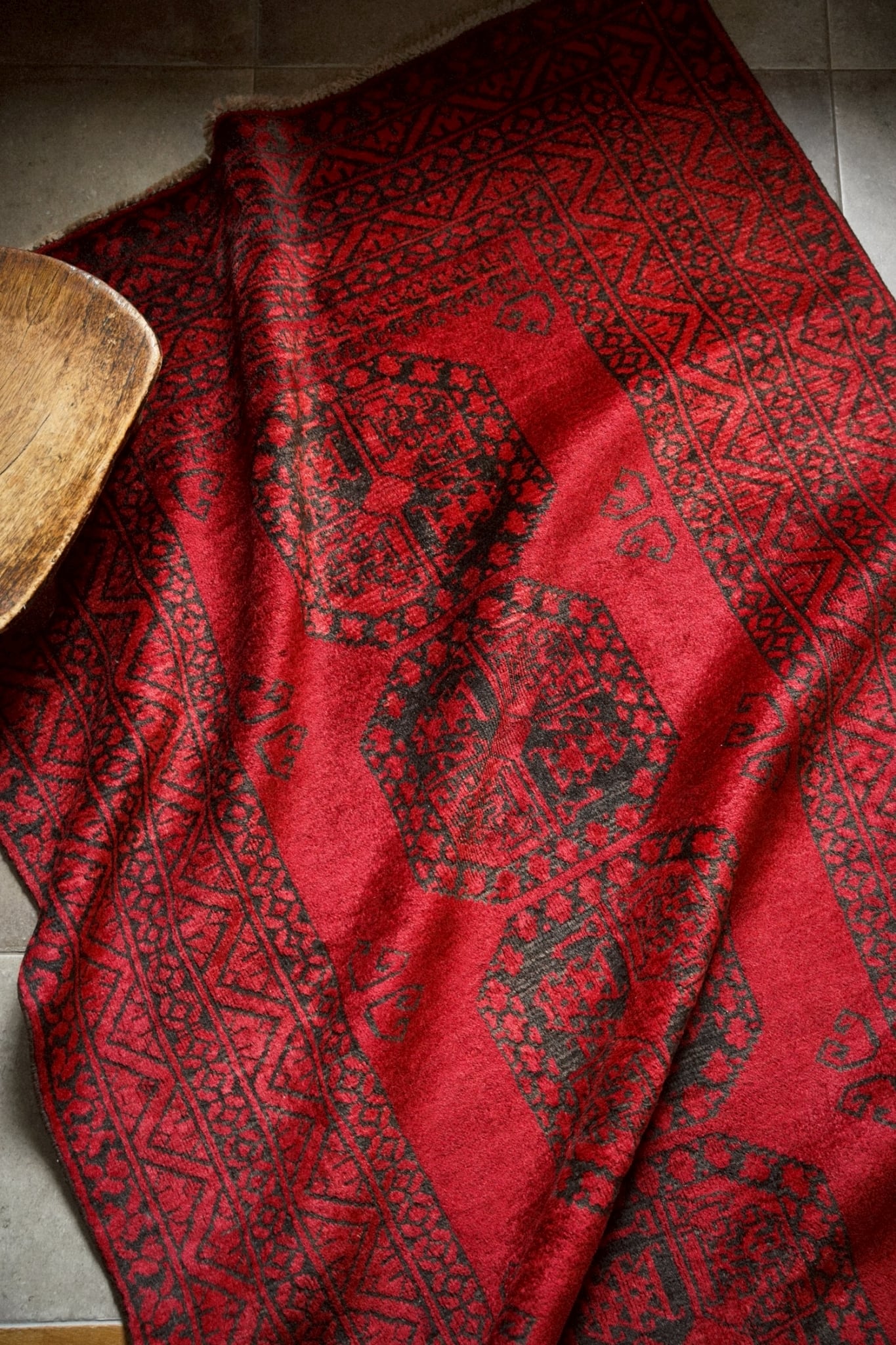 2306-Vintage Turkmen rug