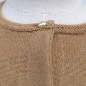 MAISON CARRÉE CASHMERE Blanchett CARDIGAN BEIGE