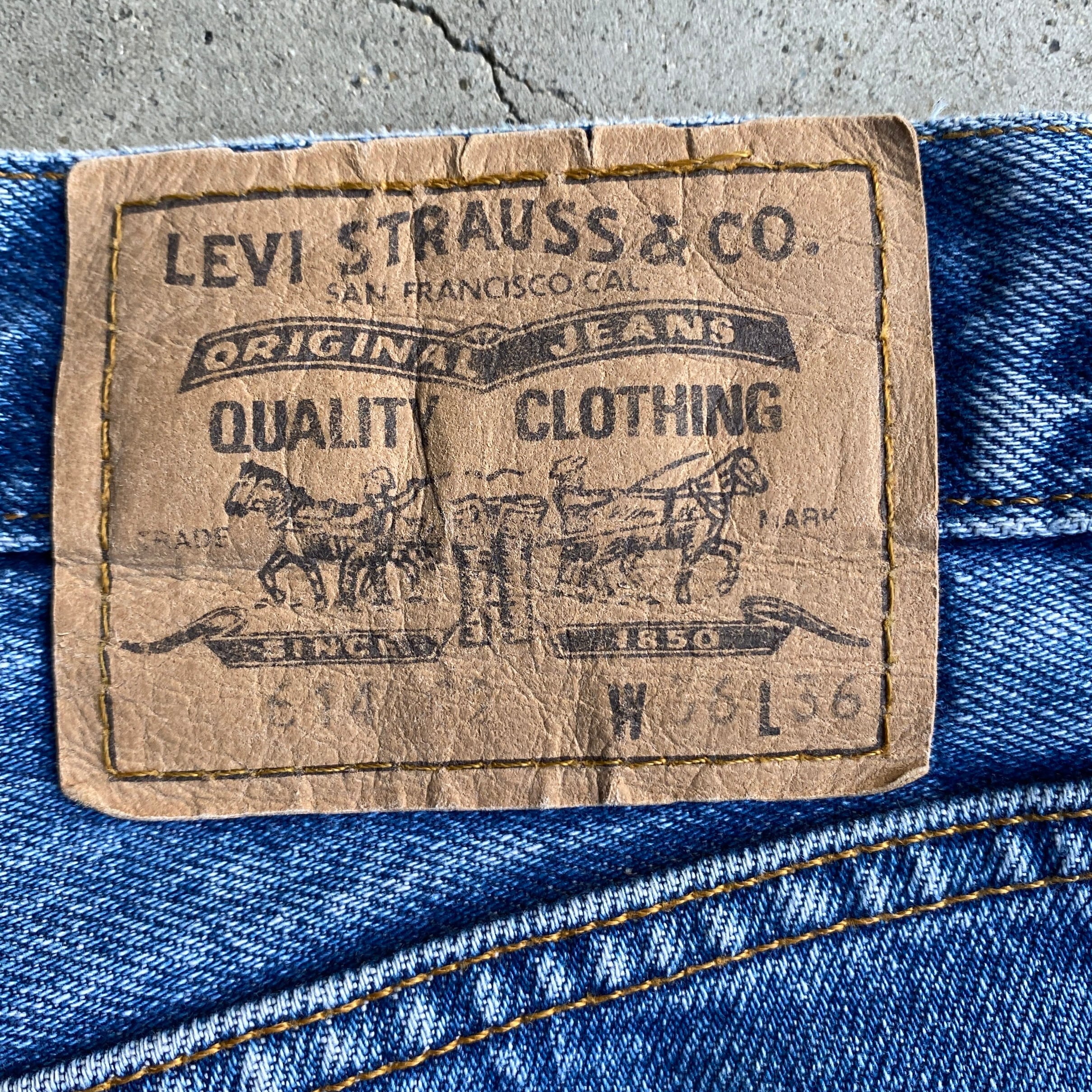 EURO LEVI’S 614  オレンジタグ