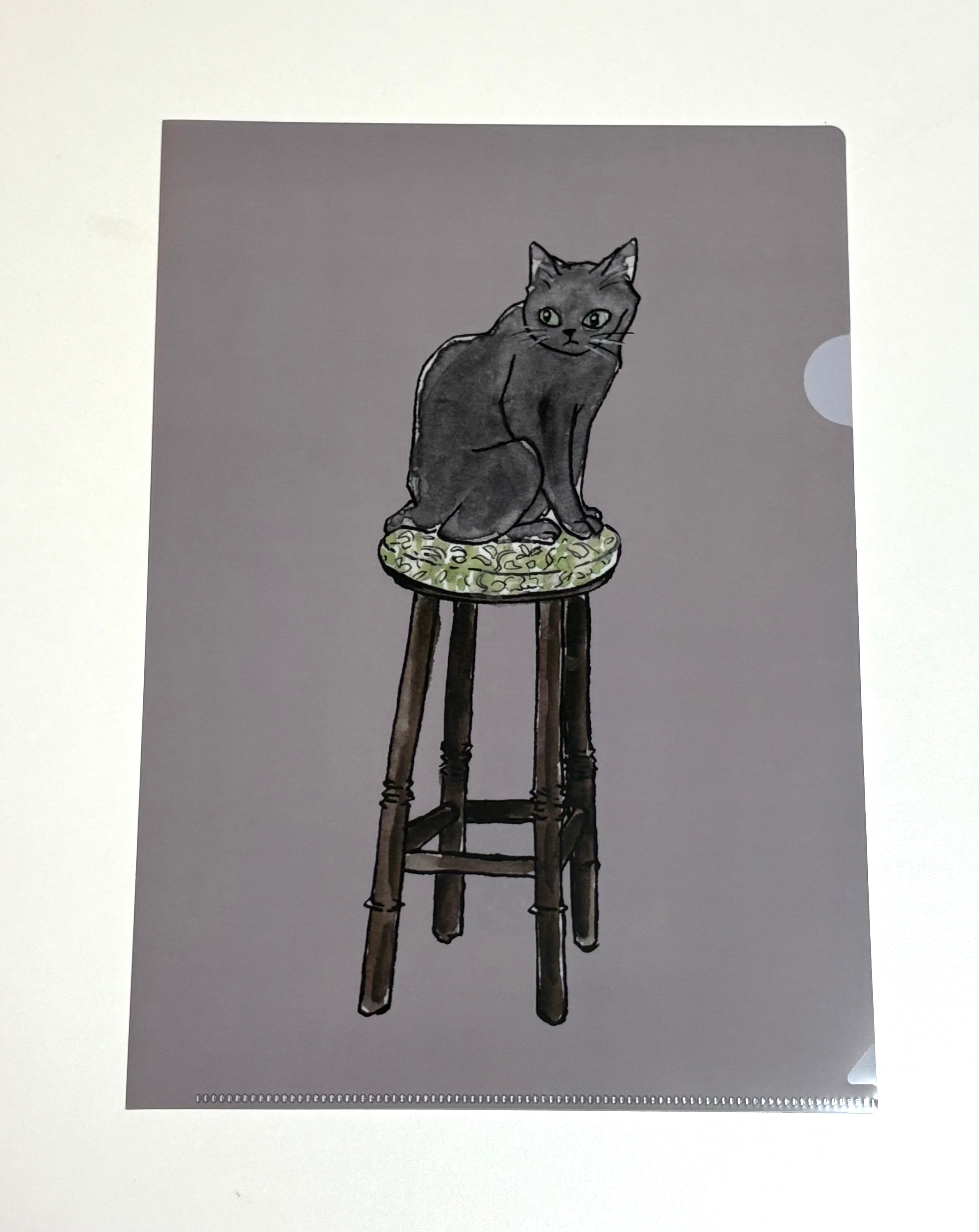 さび猫ちゃん A4クリアファイル | catcorp