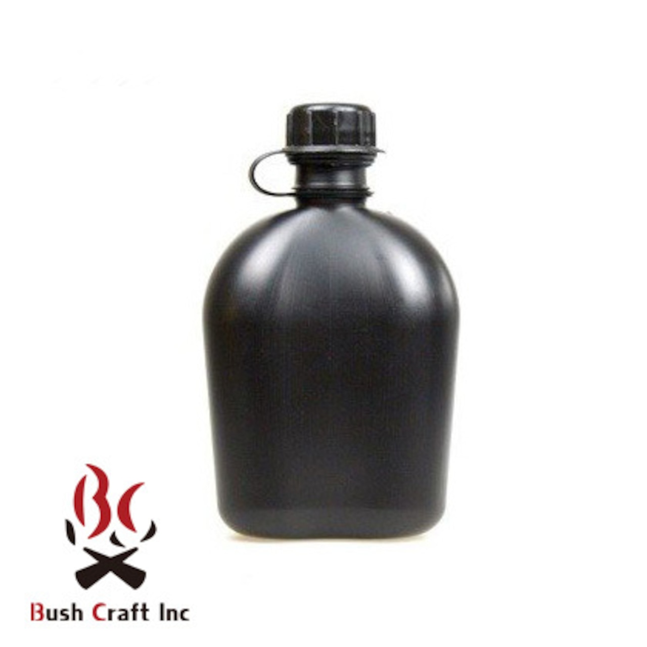 Bush Craft Inc ブッシュクラフト ROTHCO GIスタイル 1QT キャンティーンボトル ブラック 自然派 キャンプ アウトドア