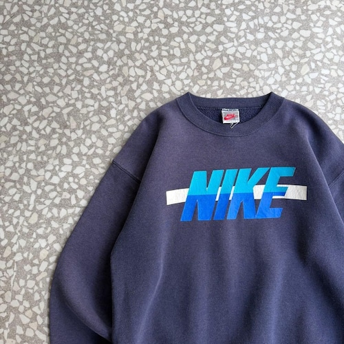 NIKE / 90′s usa製 logo sweat size M