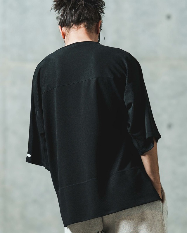 【GLIMCLAP】サーマル切替ビッグTシャツ　(18-061-gls-cf)