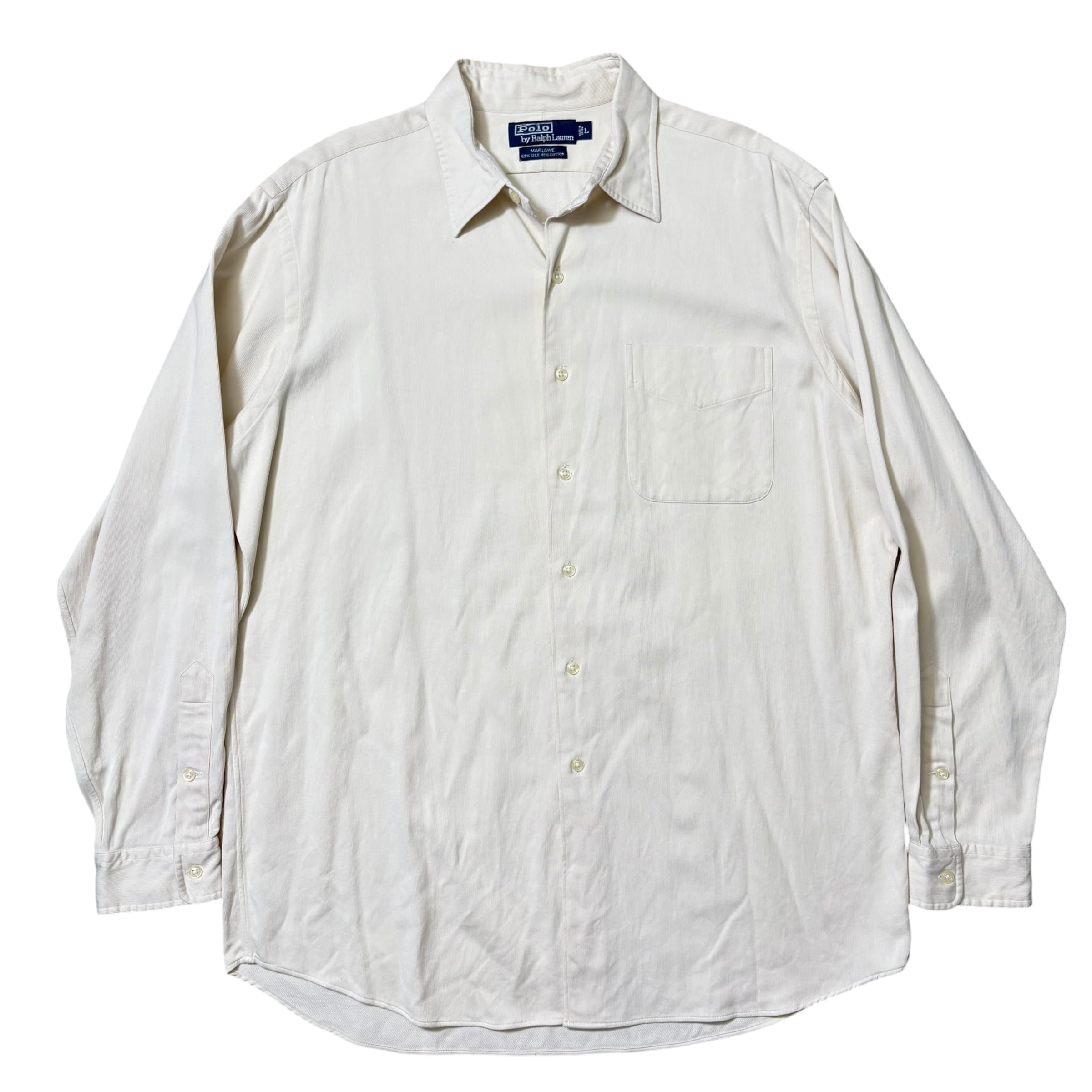 90s Polo by Ralph Lauren ラルフローレン SKI CAMP オープンカラー