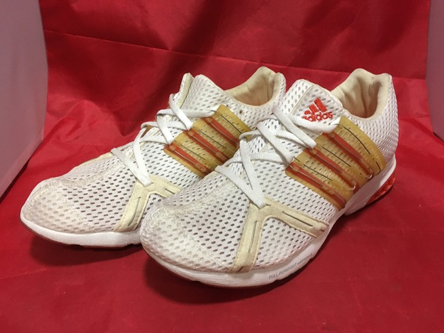 adidas（アディダス）CUBATO EFJ RC（クバト）9.5 27.5cm 白/オレンジ ⑨