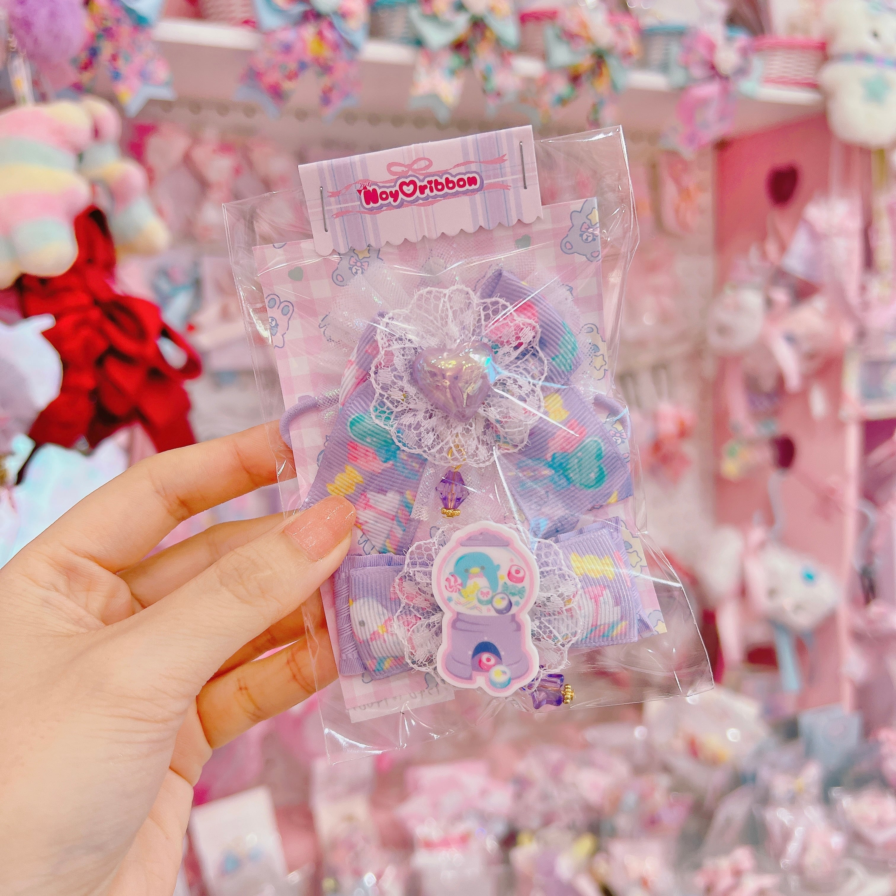 【F7】42-2ヘアゴム＆ヘアクリップセット