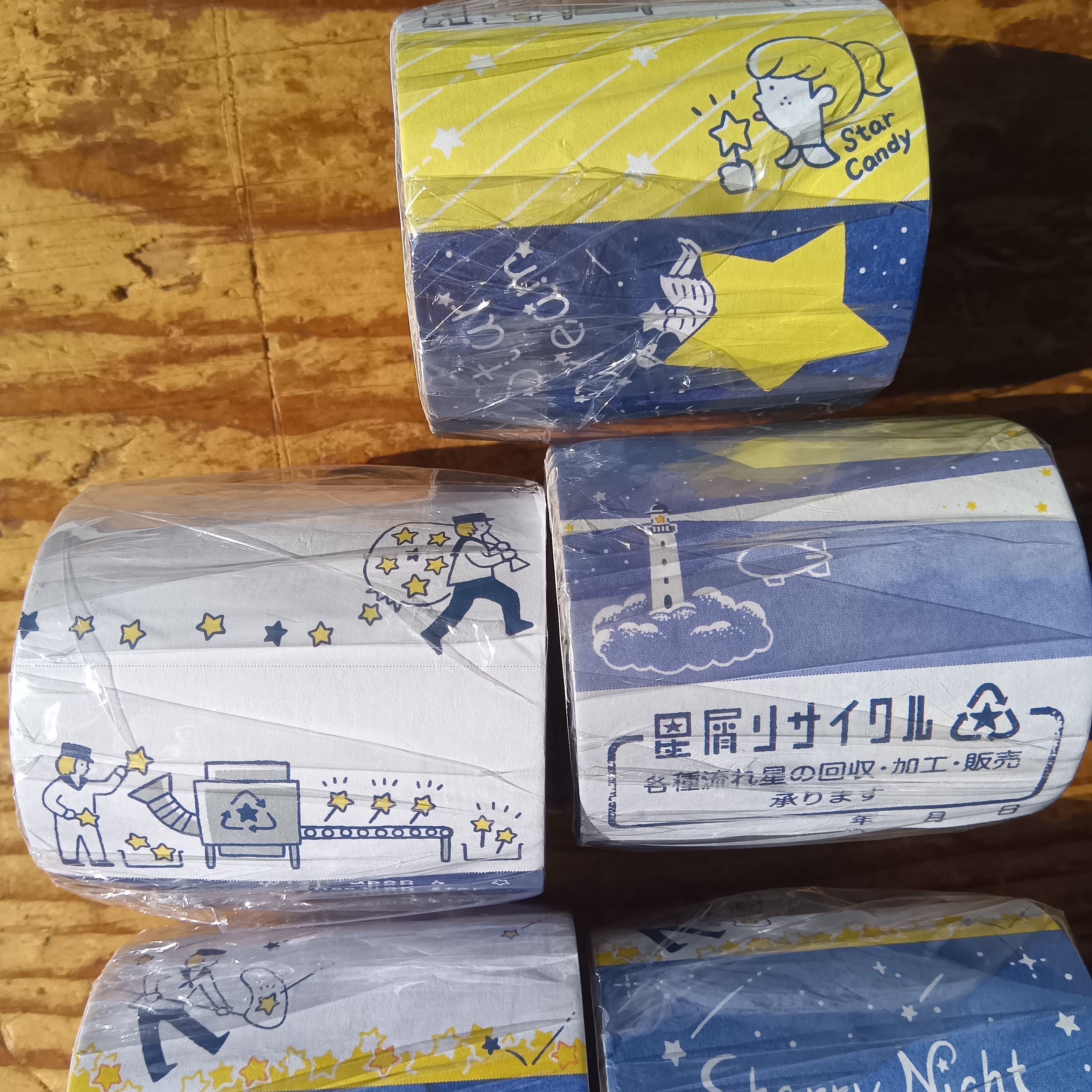 Molitika ロールふせん6点セット 2cd16109c5f57d55ef26508e3191a0