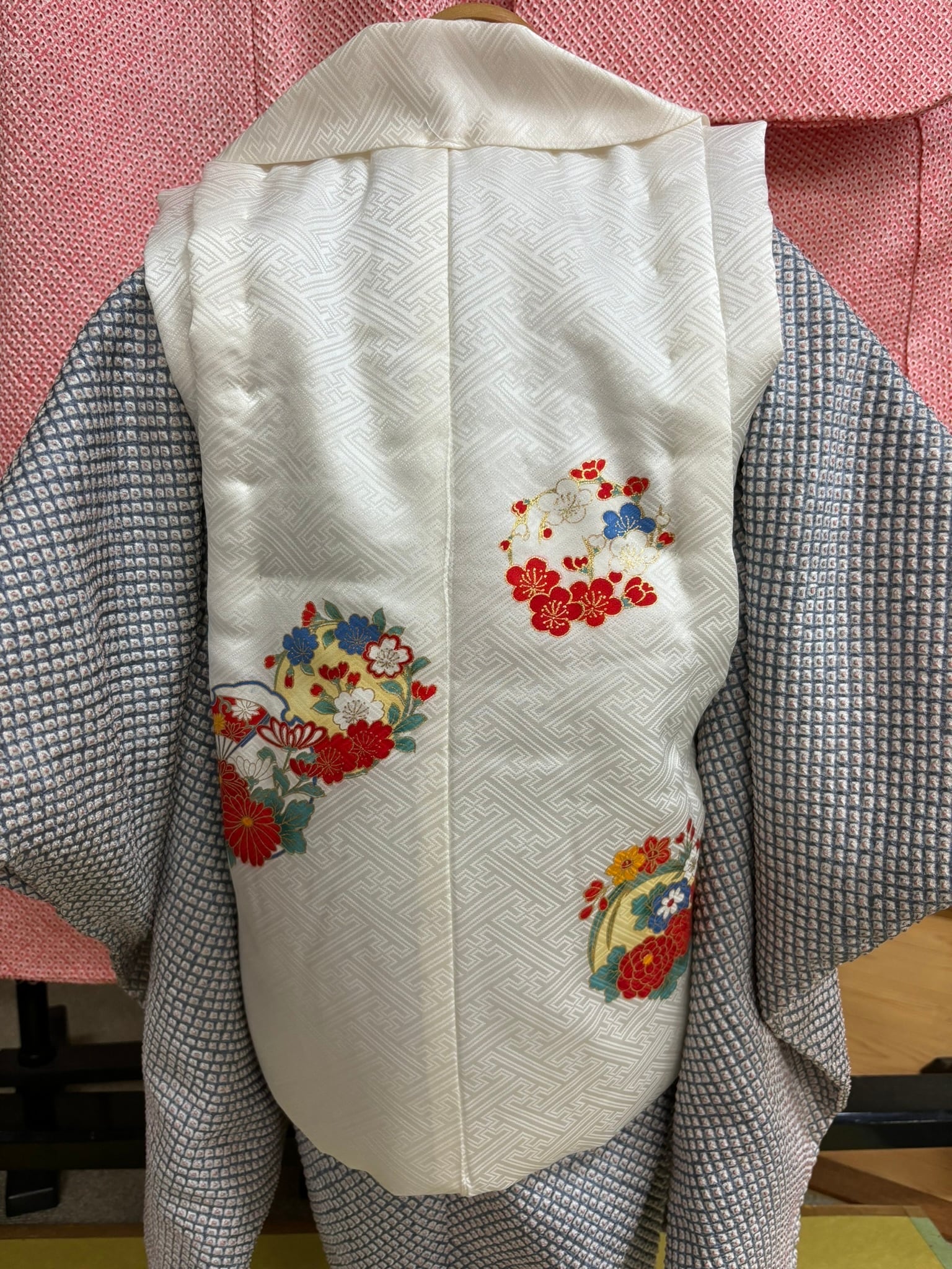 七五三女児三歳お祝い着セット おりやオリジナル総絞り一点もの正絹