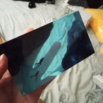 クジラ&ダイバーナイトライト レジン 手作り オーシャンライト 水中冒険装飾品 ベッドサイドランプ ギフト ボーイフレンド ガールフレンド