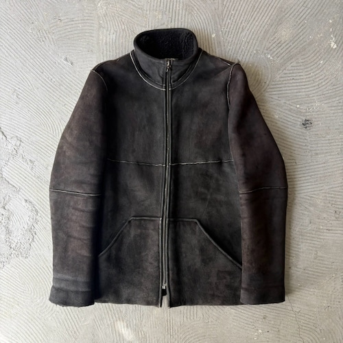 A.P.C / Zip-up mouton jacket