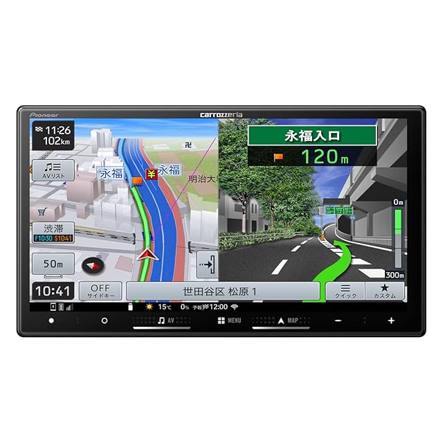 ワイヤレスCarPlay &Android Auto 車載モニター 10.26インチIPS方式