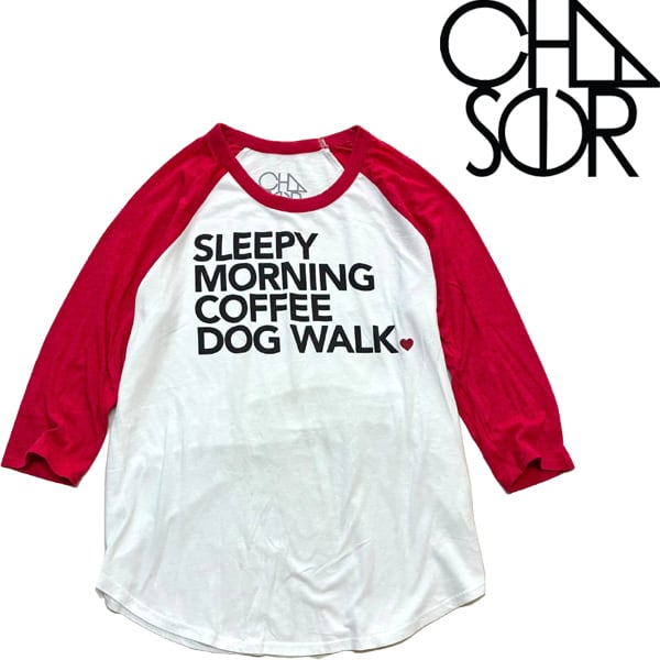 1点物◇チェイサーChaser七分袖ベースボールTシャツ古着メンズSM