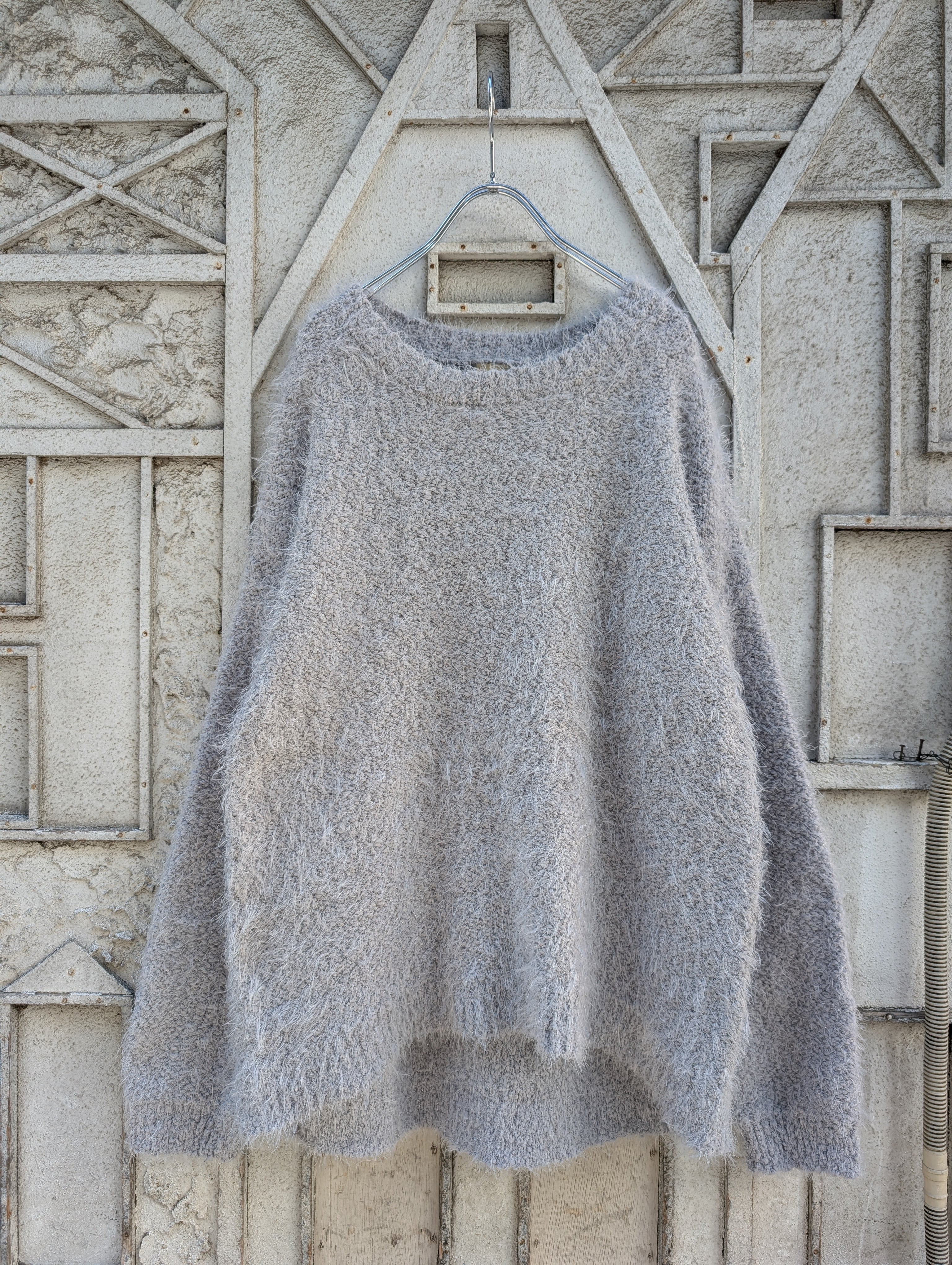 "FADED GLORY" lame shaggy knit