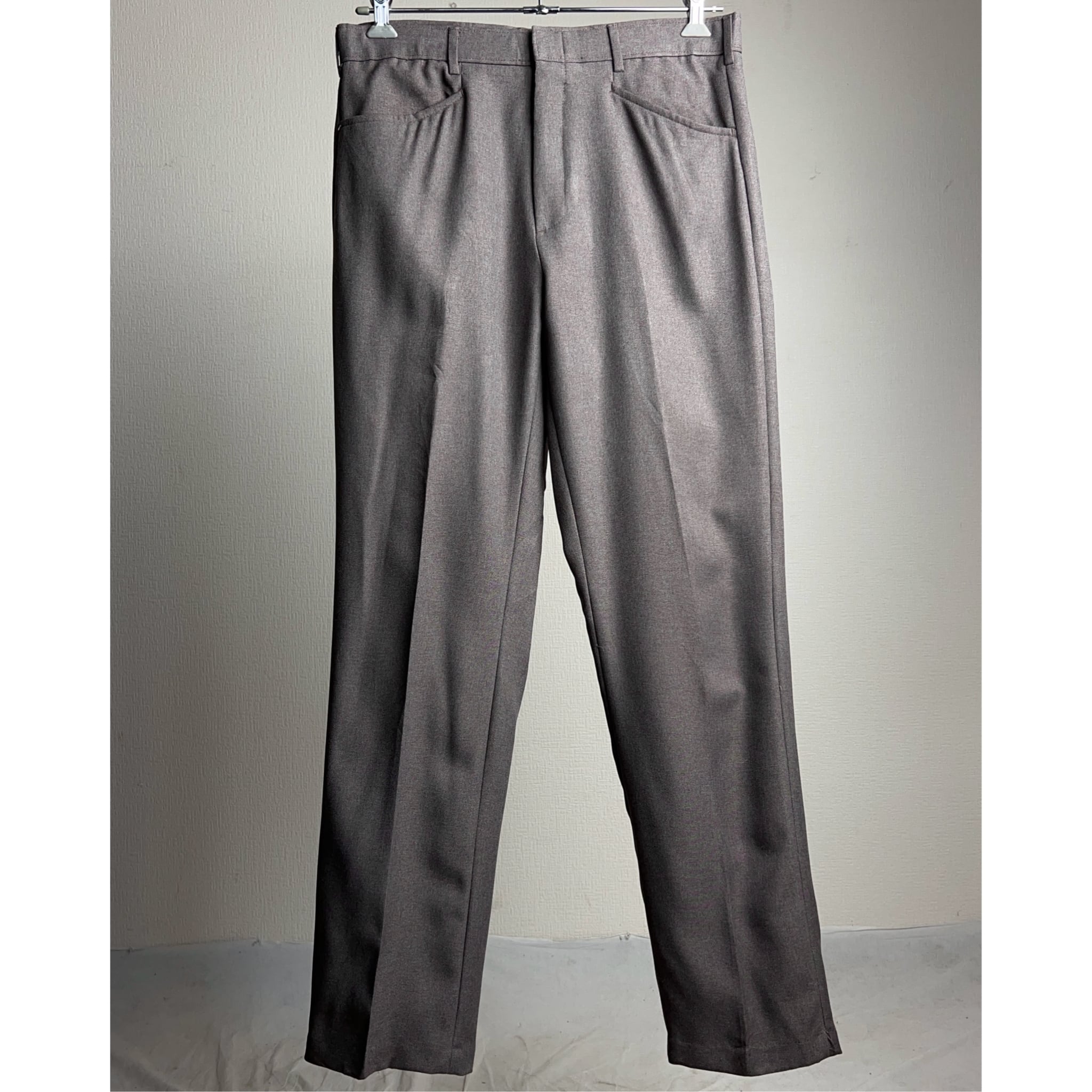 90's LEVI’S ACTION SLACKS Slacks Gray W34 L32 90年代 リーバイス アクションスラックス チャコール  グレー【1000A1165】