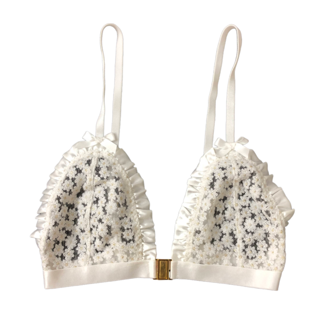 DAISY BRALETTE デイジー ブラレット WHITE / ホワイト