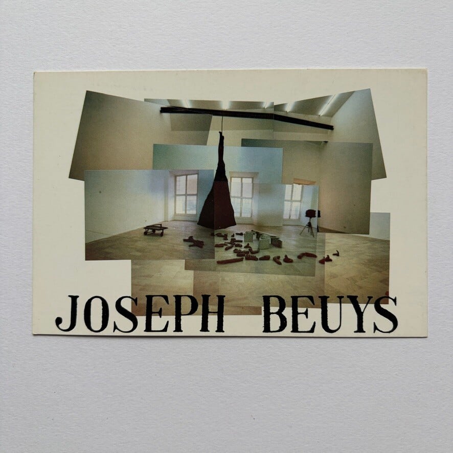 【 エフェメラ 】JOSEPH BEUYS ヨーゼフ・ボイス　『ヘルメス学のイコノロジー II ヨーゼフ・ボイス』銀座ギャラリィK（FIUASC主催／松本夏樹 レクチャー）年不詳 [3100218]