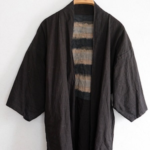 羽織メンズ着物ジャケット縞模様木綿ジャパンヴィンテージ大正昭和 | haori jacket men kimono japanese fabric vintage stripe
