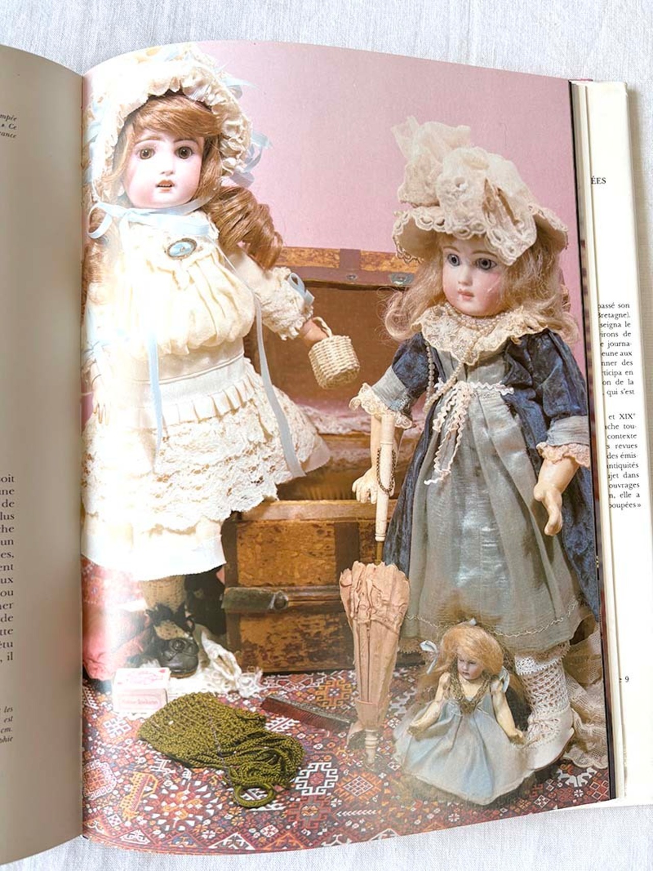 フランス古本　最も美しい人形の本　Jumeau　フランス人形　アンティークドール　19psg18　