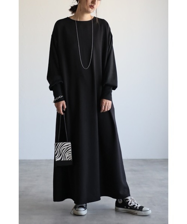 前後2wayマキシロングワンピース