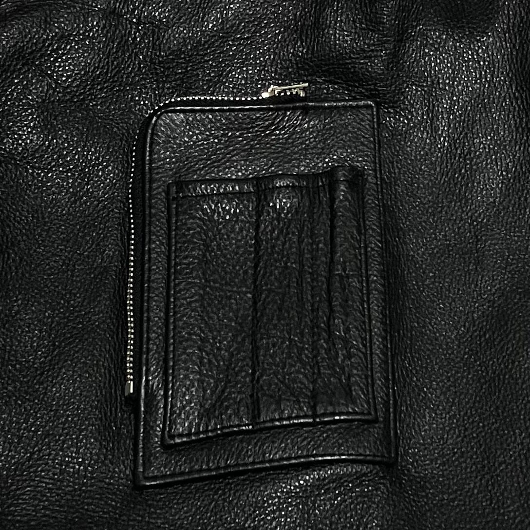 JUNCHINO ジュンキーノ スタジャン 牛皮レザー コシノジュンコ バスケ