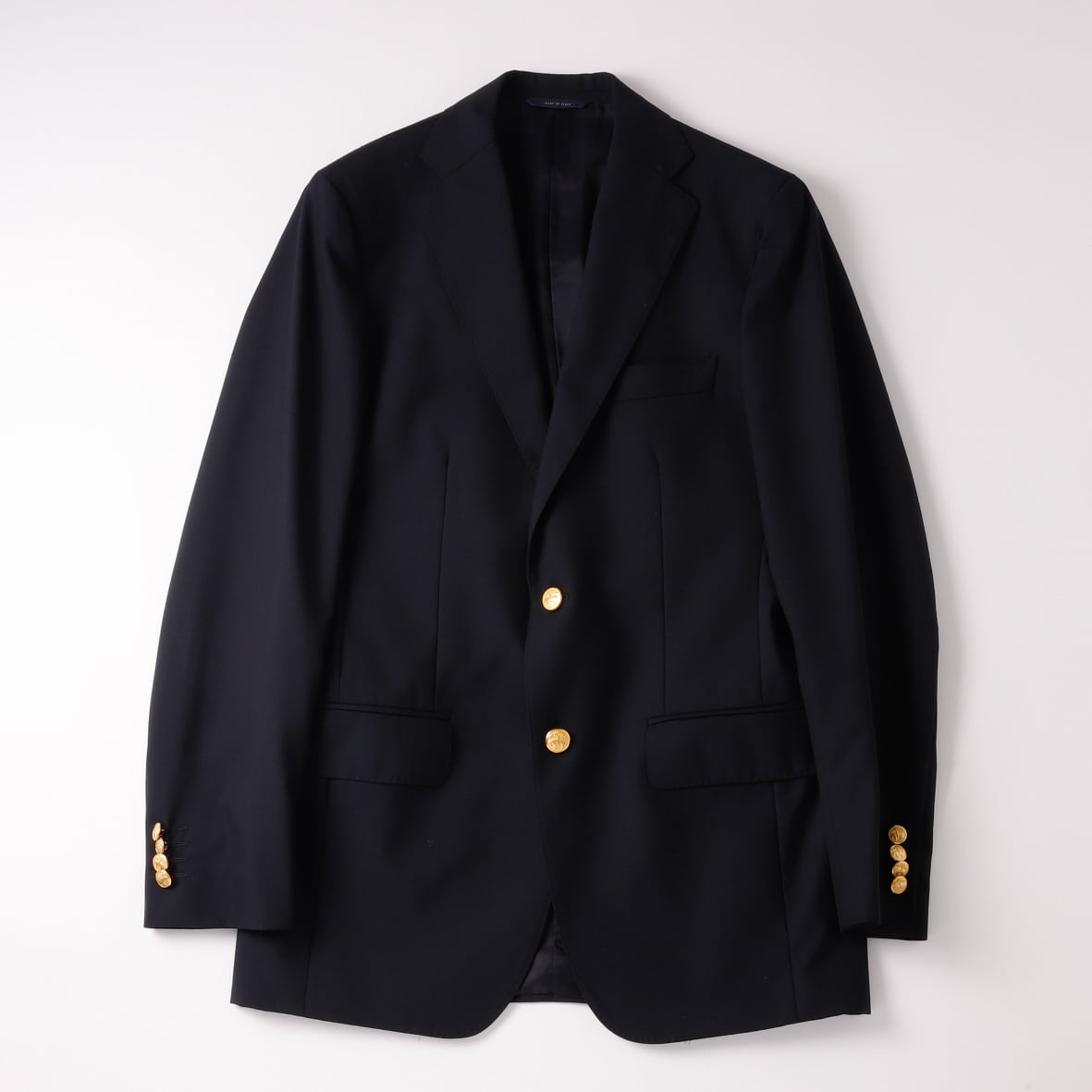 極美品】BROOKS BROTHERS Loro Piana wool Navy blazer size38 made in