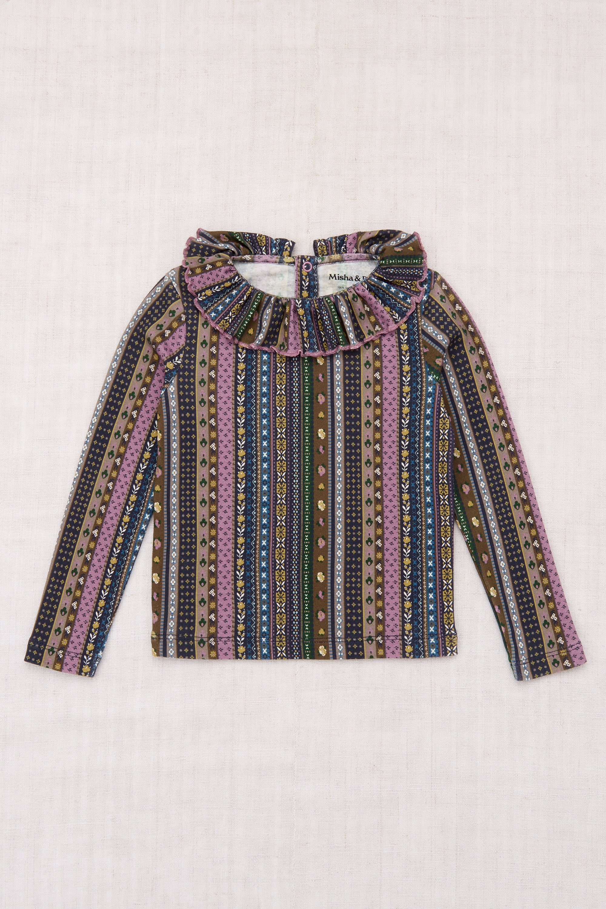 ラスト1 KIDS【Misha & Puff】25 winter drop1 / Paloma Top / Ink Ribbons