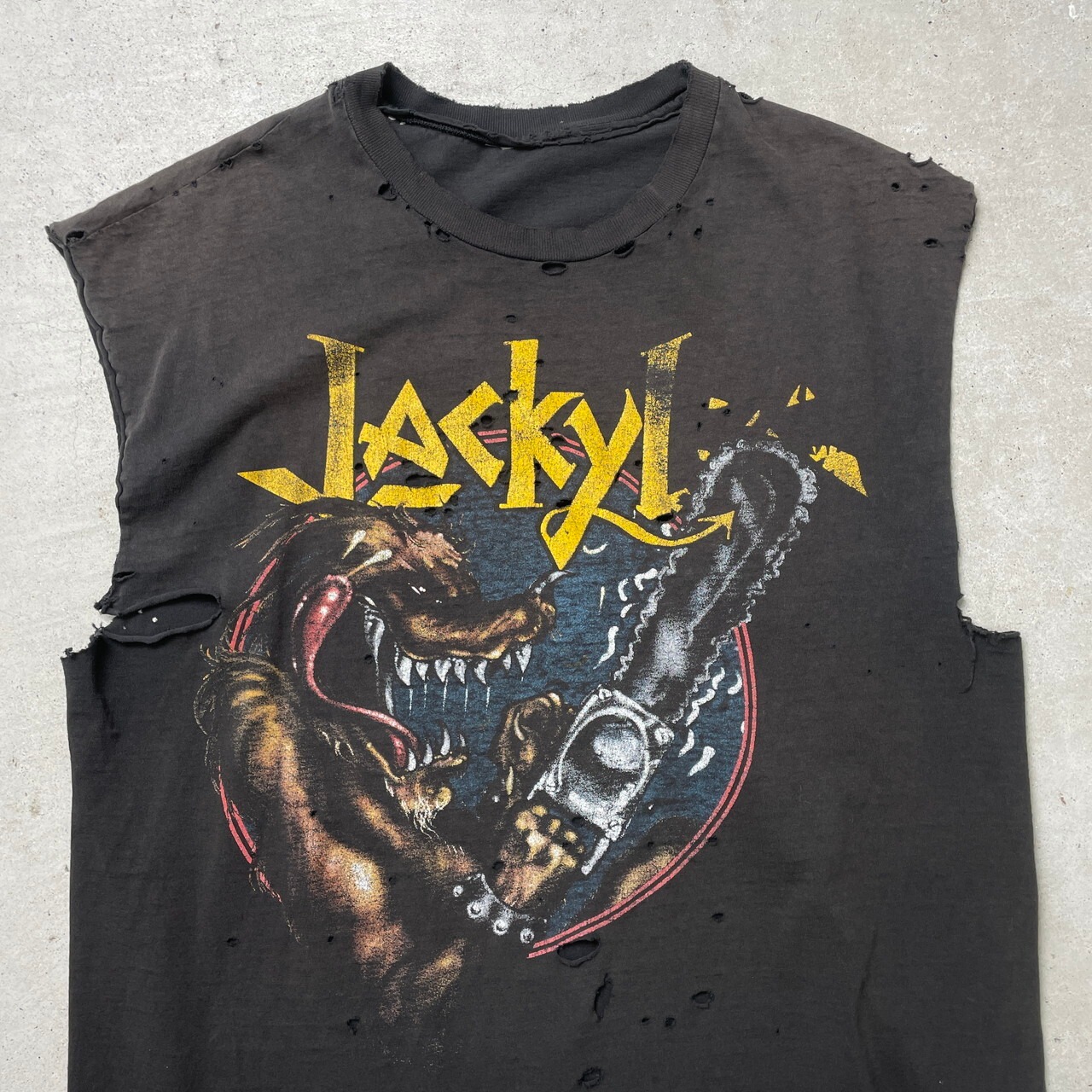 90年代 Jackyl ジャッキル バンドTシャツ バンT ノースリーブ タンク 